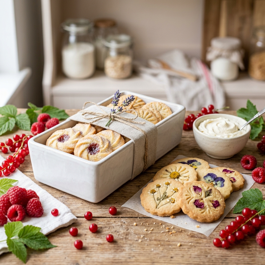 Nordic butter cookie gift box
