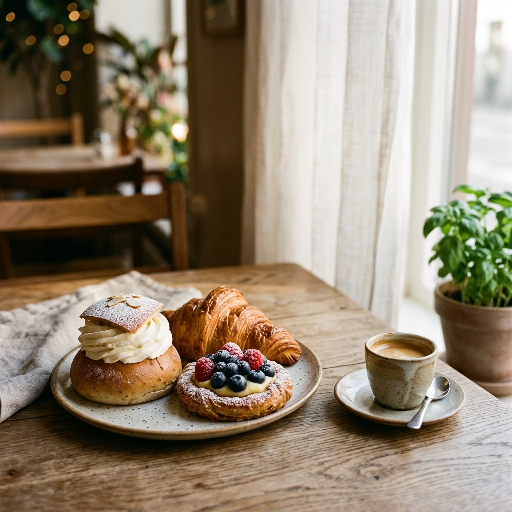 Nordic artisan pastries