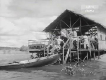 The boathouse brawl scene